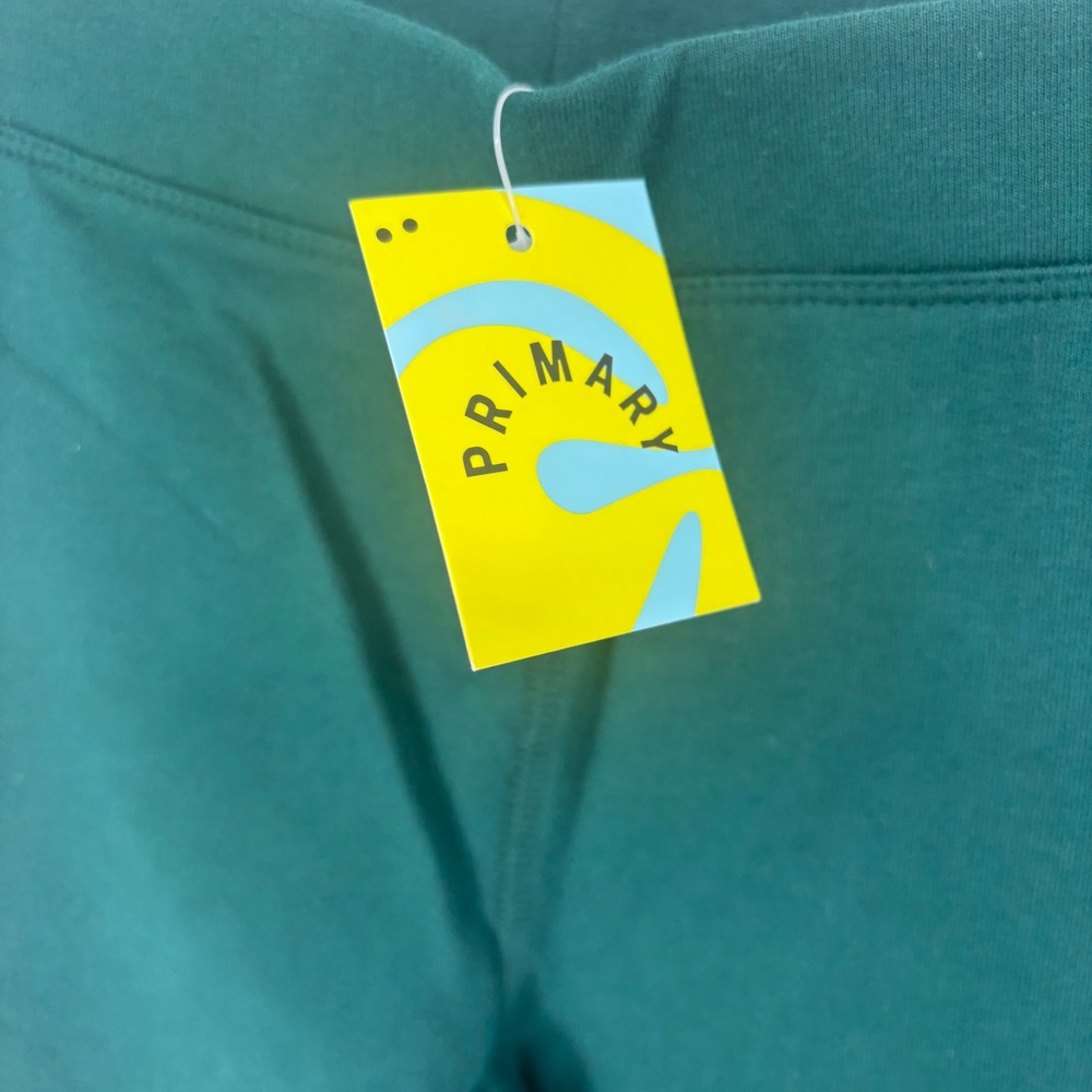 Primary Girls Kids Leggings Pants Green Comfortable New with Tags - Picture 3 of 4